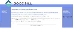 Desktop Screenshot of mail.goodsill.com